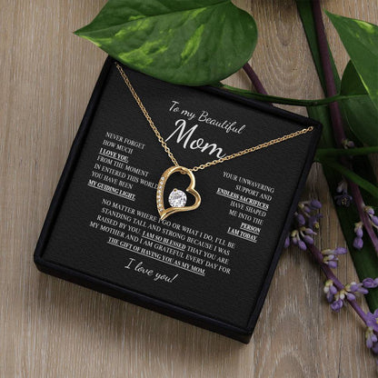 To My Mom 3 - Forever Love Necklace