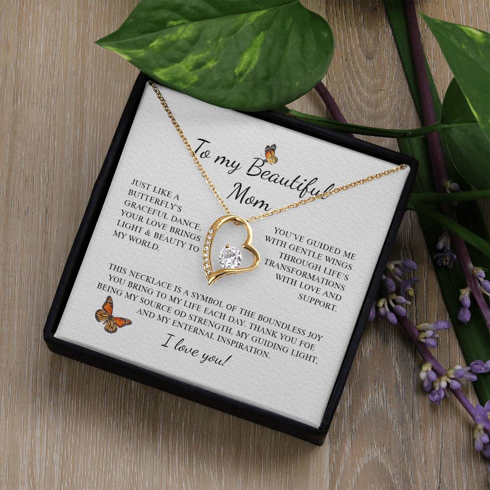 To My Mom 2 - Forever Love Necklace