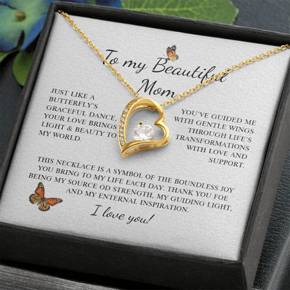To My Mom 2 - Forever Love Necklace