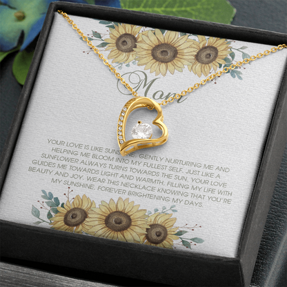 To My Mom - Forever Love Necklace